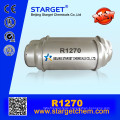 manufacture R1270 refrigerant gas in CE refillable cylinder for replacement r502